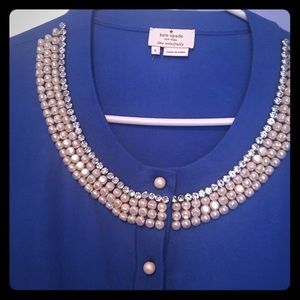 Never worn Kate Spade 3/4 sleeve light sweater